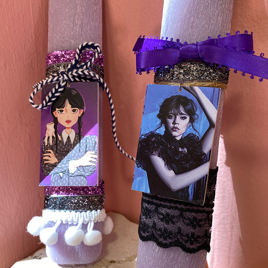 Λαμπάδα Wednesday Addams