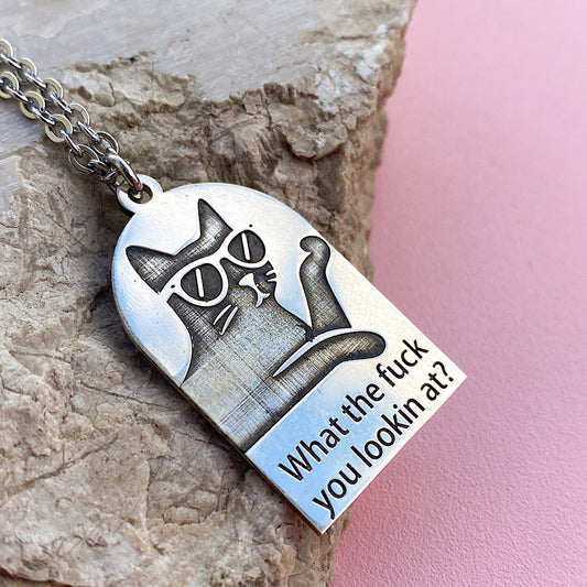 What the fuck you lookin at?