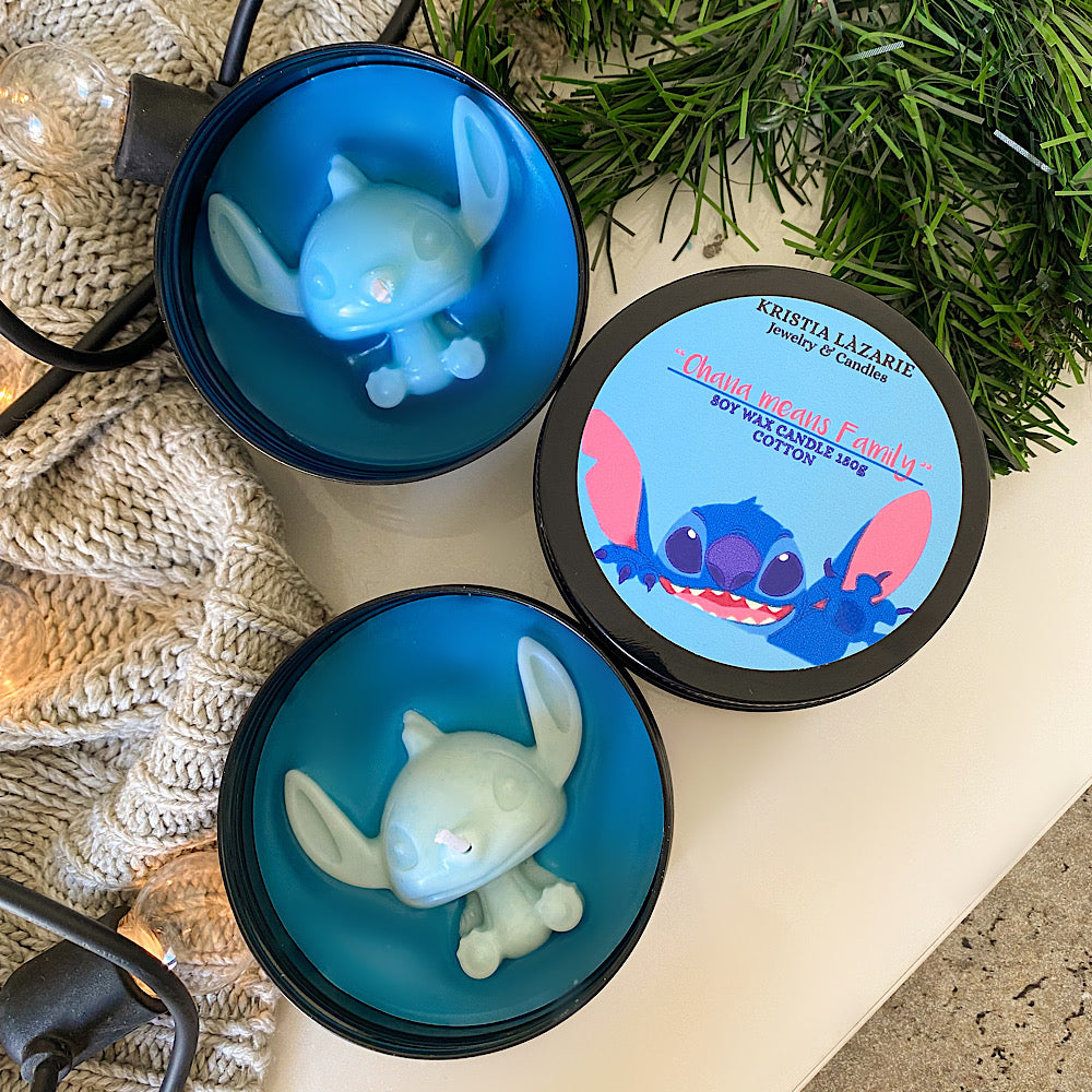 Stitch Candle