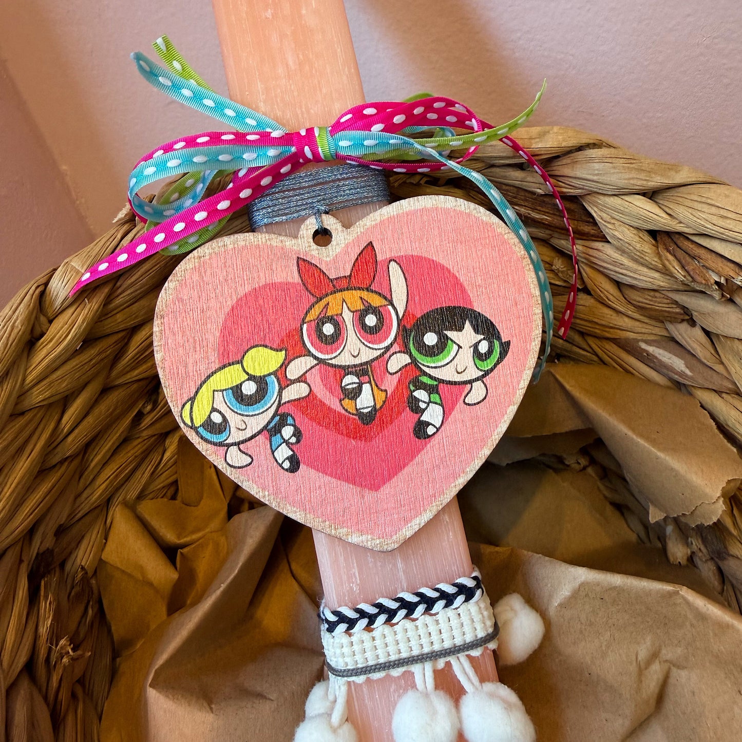 Λαμπάδα Powerpuff Girls (2ο σχέδιο)