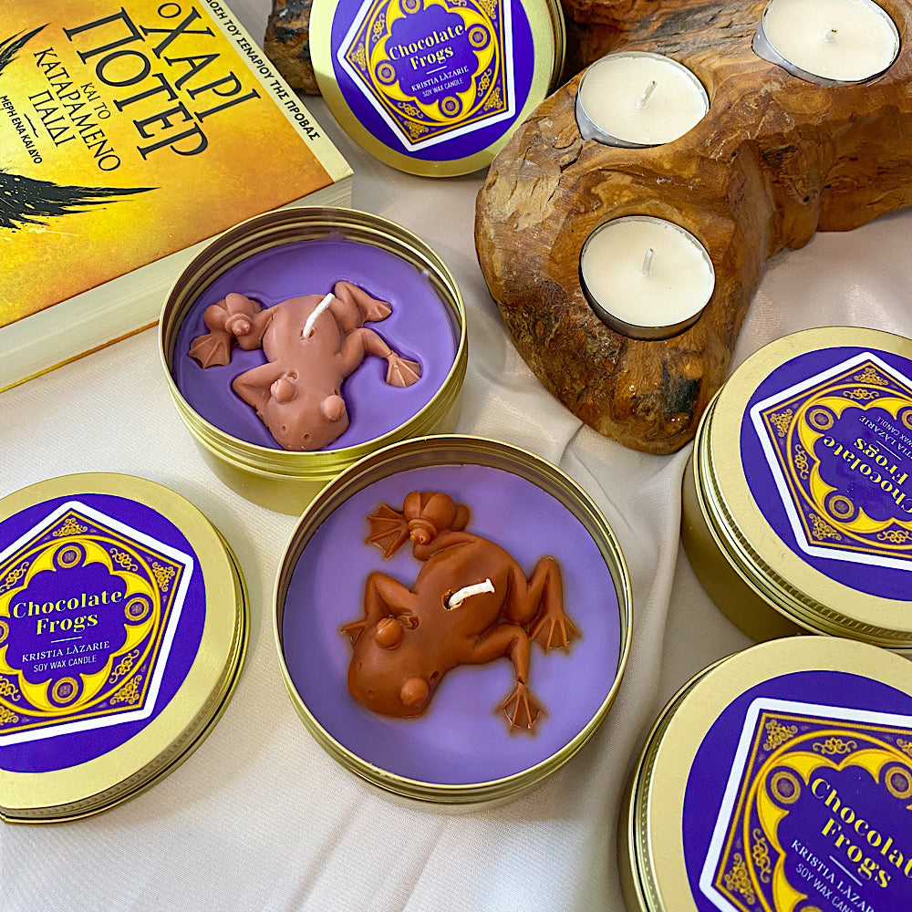 Chocolate Frog Candle