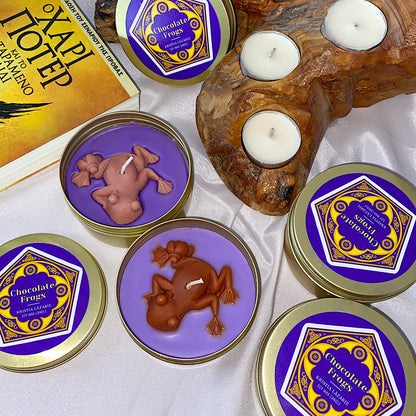 Chocolate Frog Candle