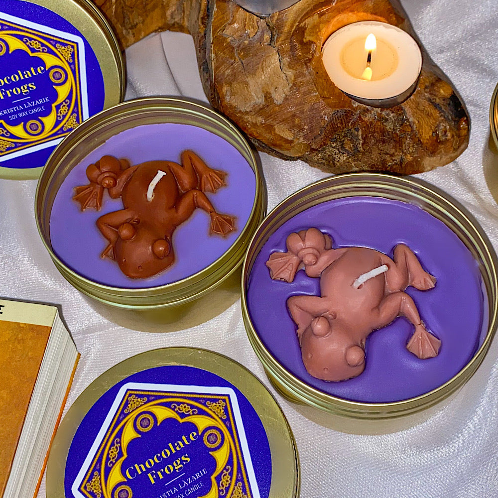 Chocolate Frog Candle