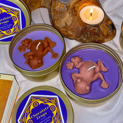 Chocolate Frog Candle