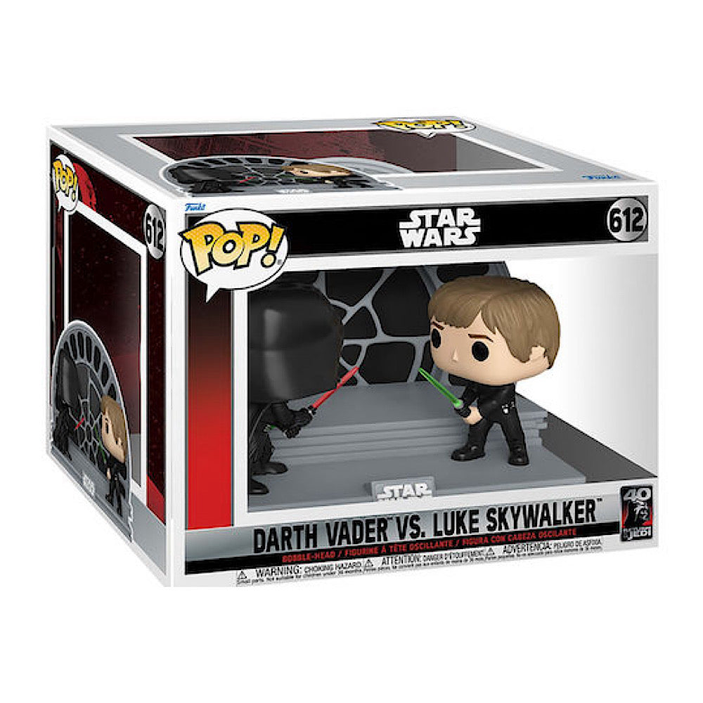 Funko Pop! Star Wars - Return of the Jedi 40th Anniversary - Darth Vader vs. Luke Skywalker #612