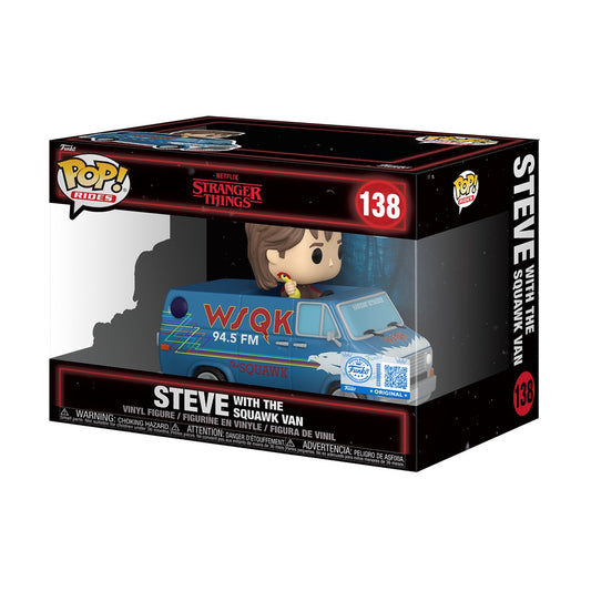 Funko Pop! Stranger Things - Steve with Squawk Van #138
