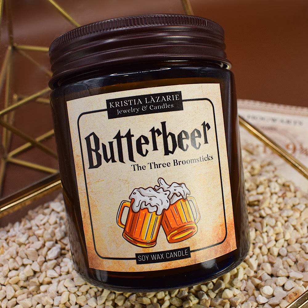 Butterbeer Candle