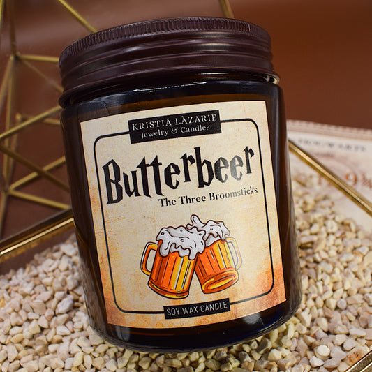 Butter beer Candle