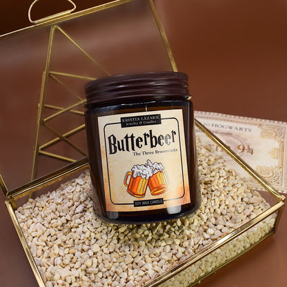 Butterbeer Candle